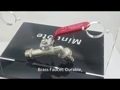 3 / 4 of 1/2 inch Messing Ball Valve Tuinkraan Buiten Bibcock Valve